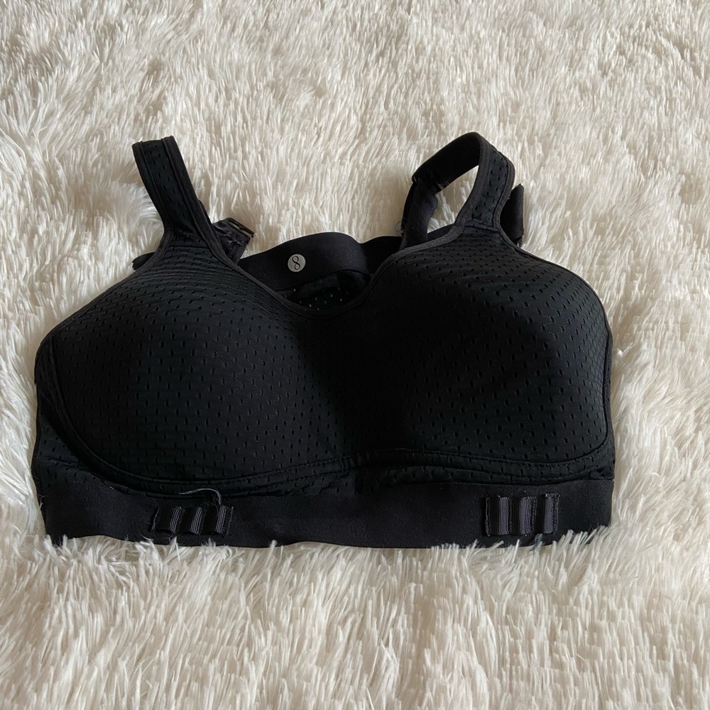Sports black bra